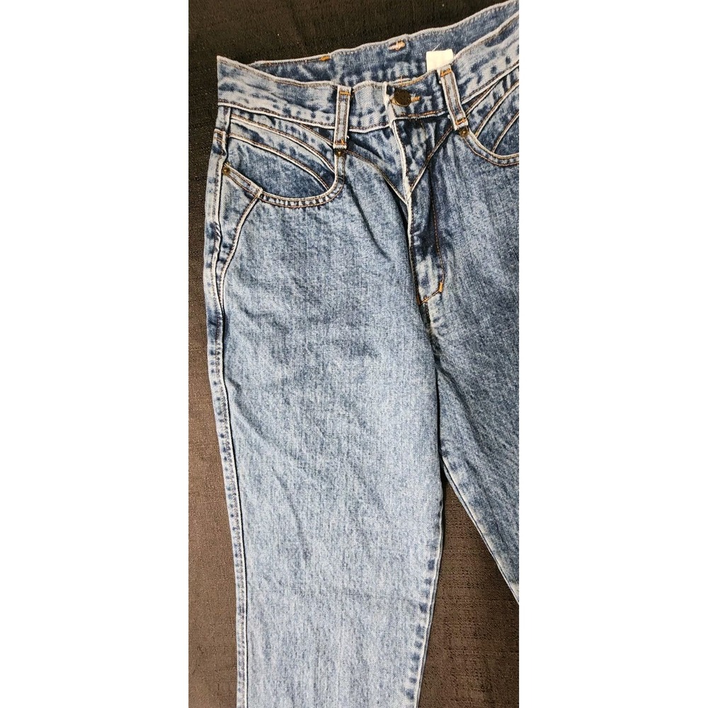 Vintage 90s‎ Marcel Dachet Denim Jeans Womens 12 W26 Blue Australia Acid Wash - Picture 7 of 12